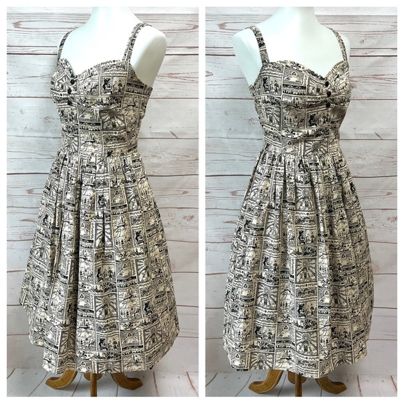 Rare Legend of Zelda Handmade Retro Bombshell Pinup Pocket Cosplay Dress - Picture 3 of 14